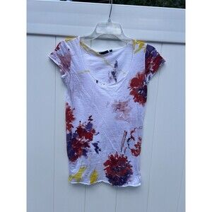 Martin + Osa Womens Top Short Sleeve Size XS Colorful